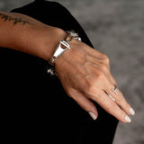 Shark Tooth Layered Bracelet