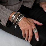 Mixed Metal Bracelet Stack