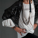 Leather Chain Layered Necklace