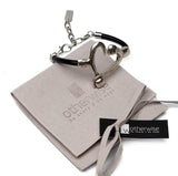 Silver Heart Necklace Set