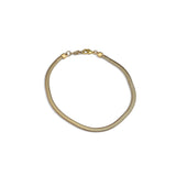 Gold coin layered choker