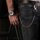 Leather Wallet Chain Necklace