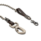 Leather Wallet Chain Necklace