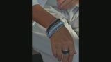 Moonstone 5 Strand Bracelet