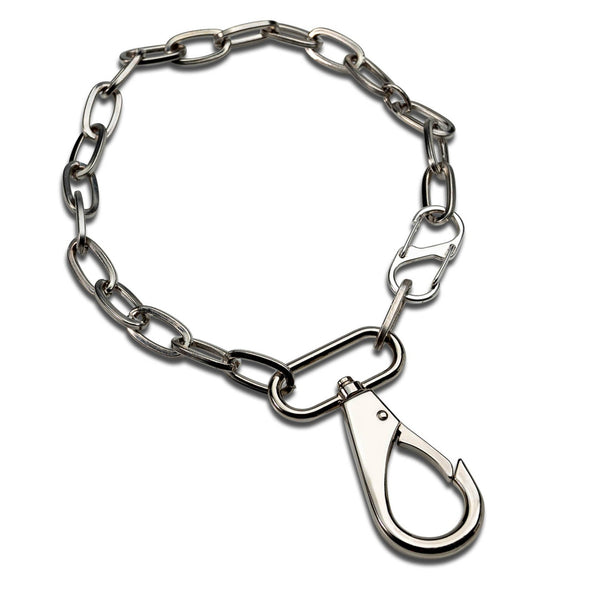 Chunky industrial style lobster clasp necklace,  (NC-1144)