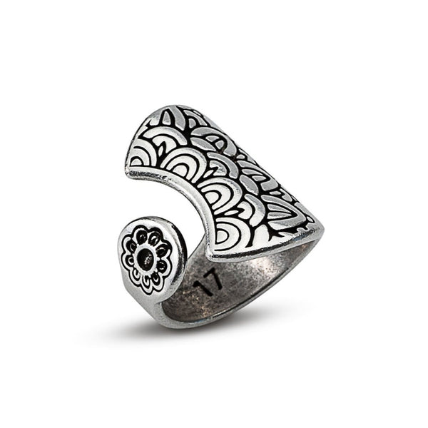 Mandal ethnic ring, Indian style ring (R-2074)