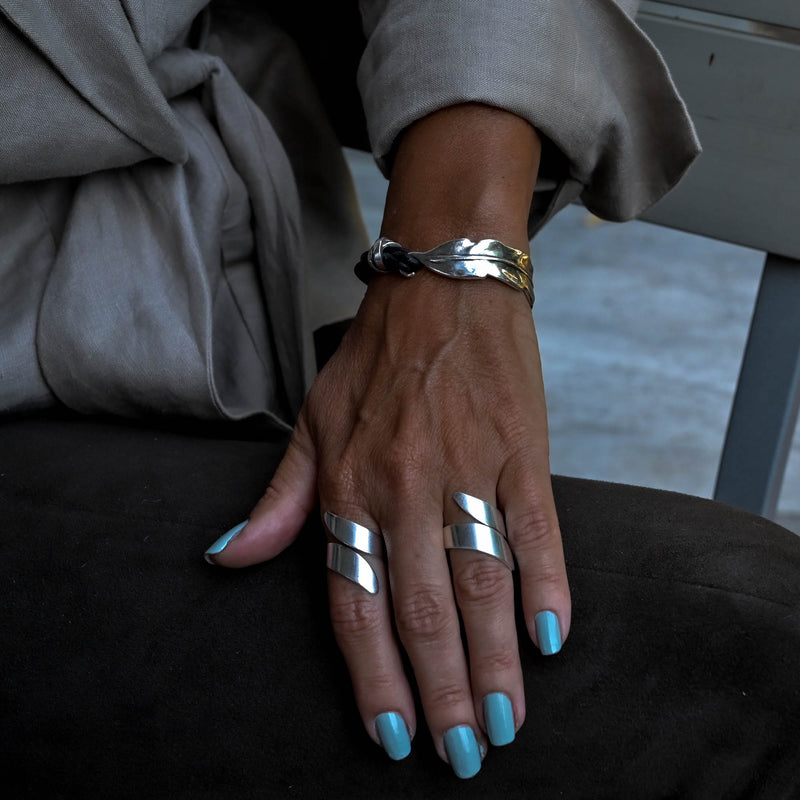 Brass finger ring (R-2085) 