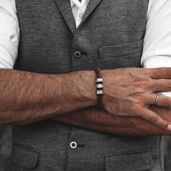 Mens Hand Suit Silver Bracelet On Stock Photo 573729310 | Shutterstock